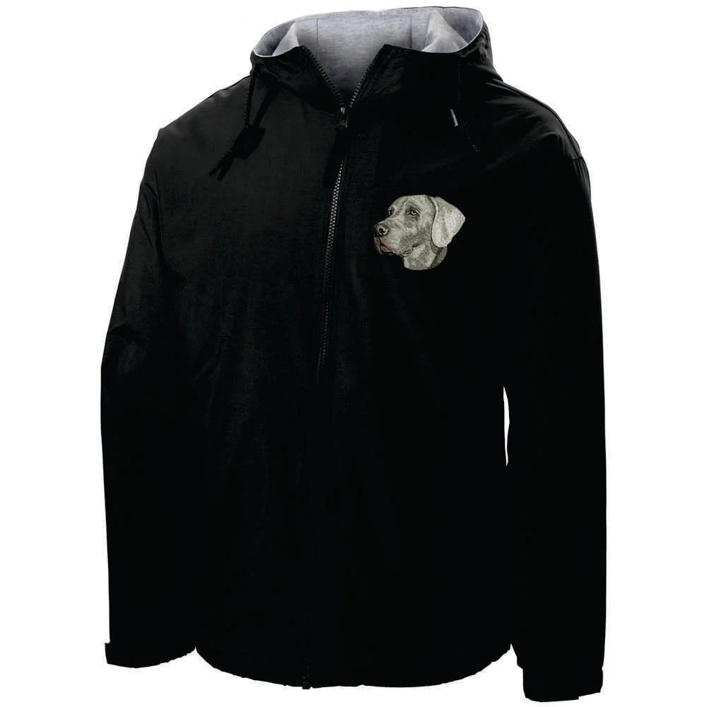 Weimaraner Embroidered Hooded Jacket - Image 2
