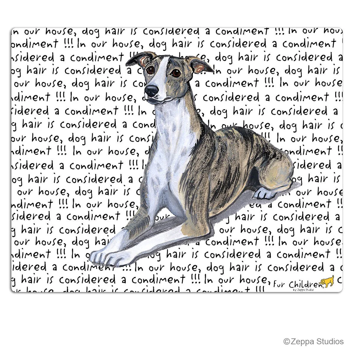 Whippet Cutting Board