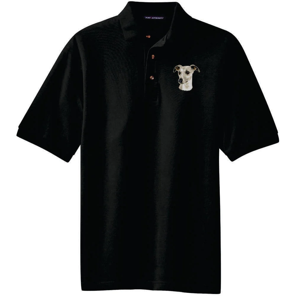 Whippet Embroidered Polo Shirt - Image 3