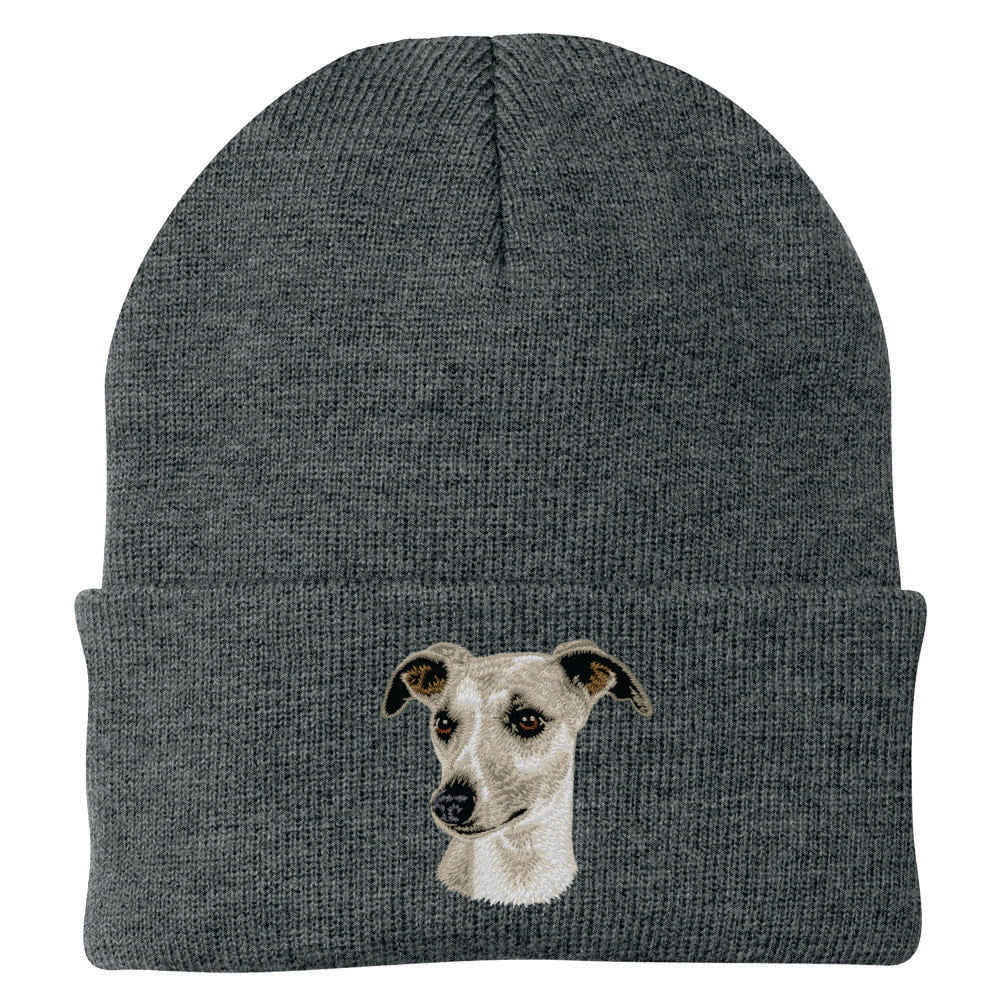 Whippet Embroidered Beanie - Image 2