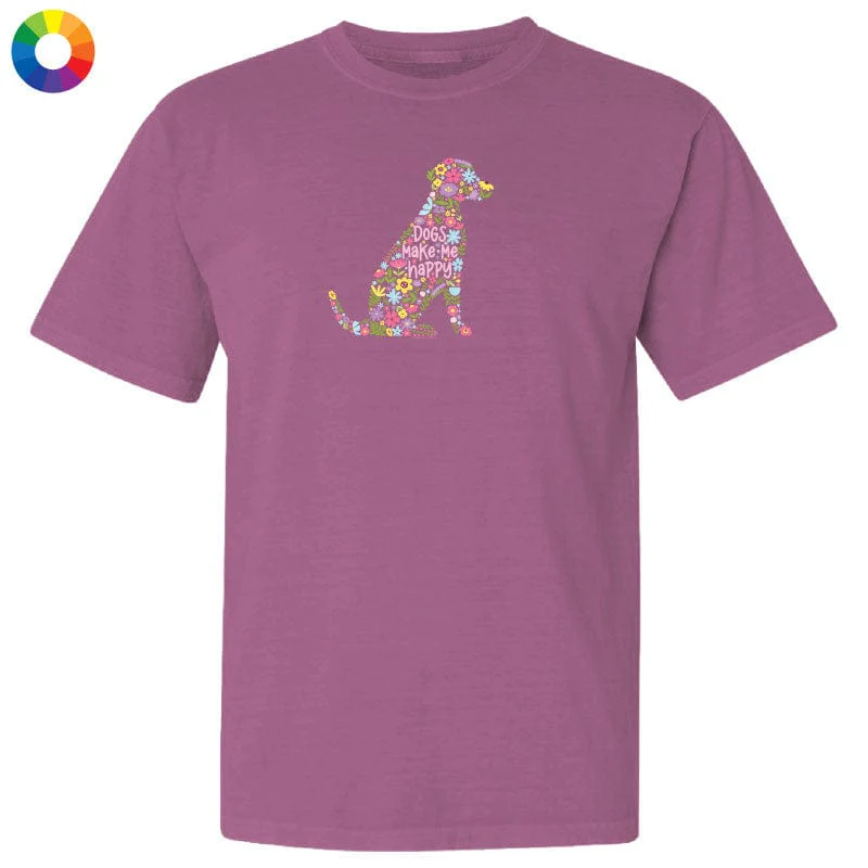 Dogs Make Me Happy - Classic Tee - Image 3