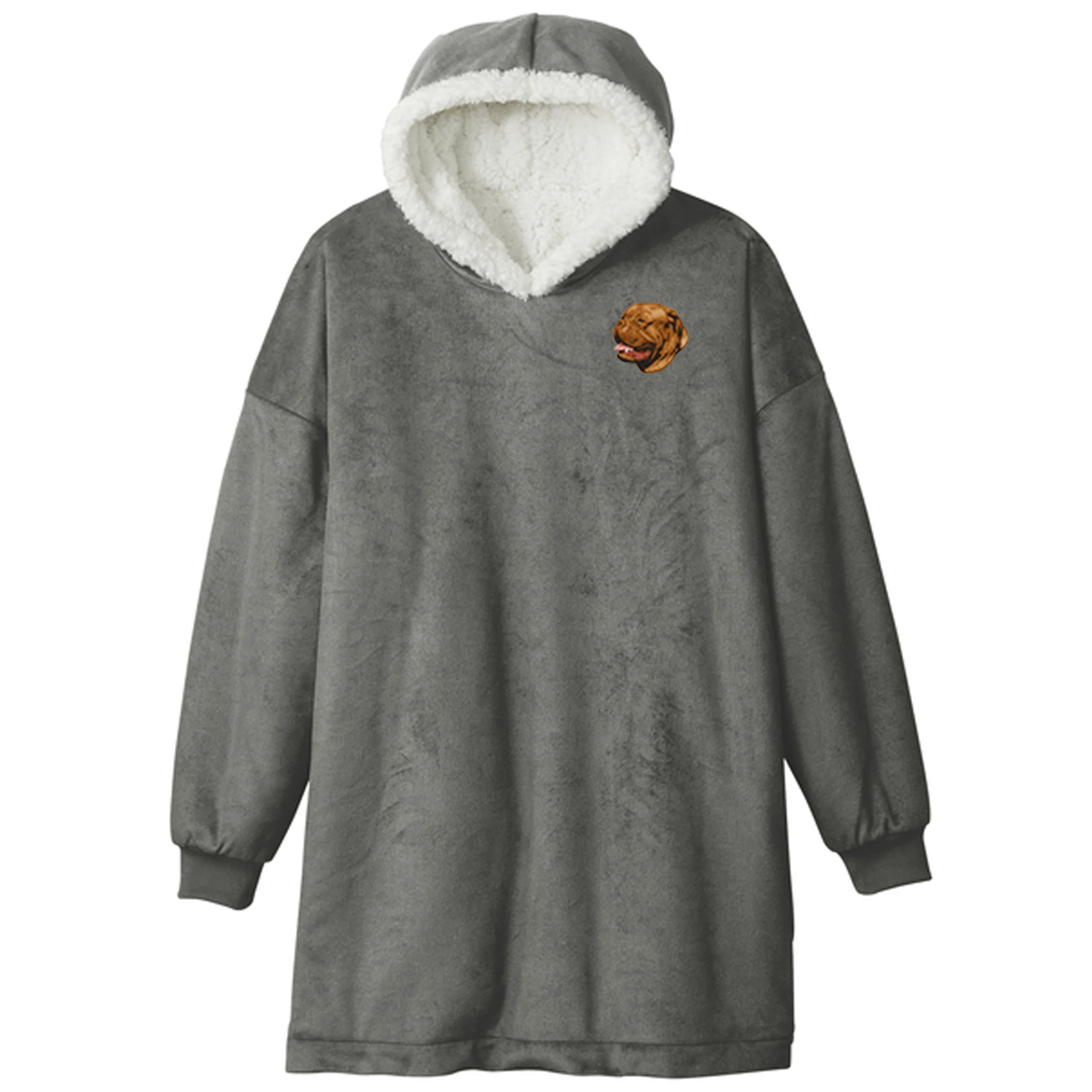 Dogue de Bordeaux Embroidered Wearable Blanket - Image 2