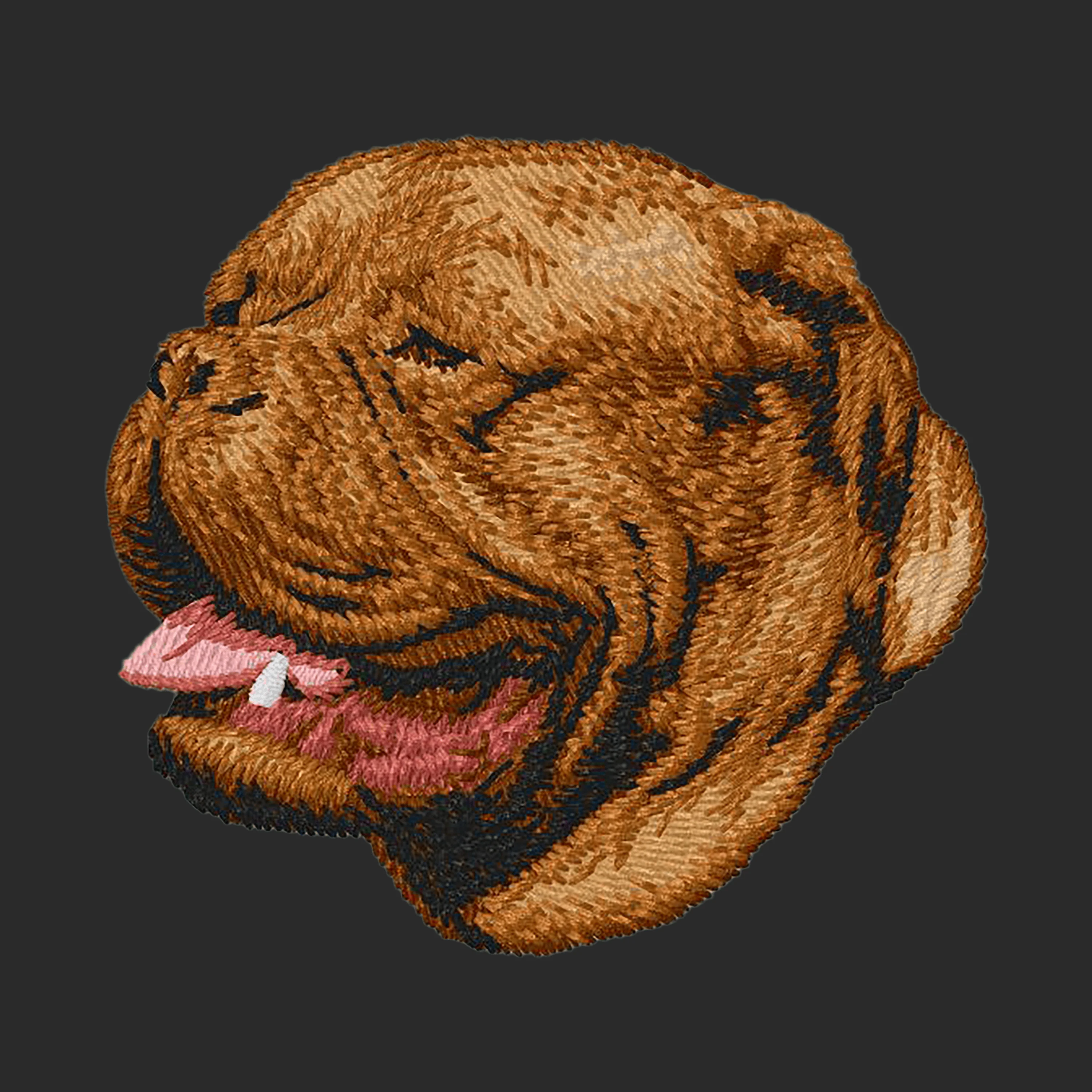 Dogue de Bordeaux Embroidered Wearable Blanket - Image 3