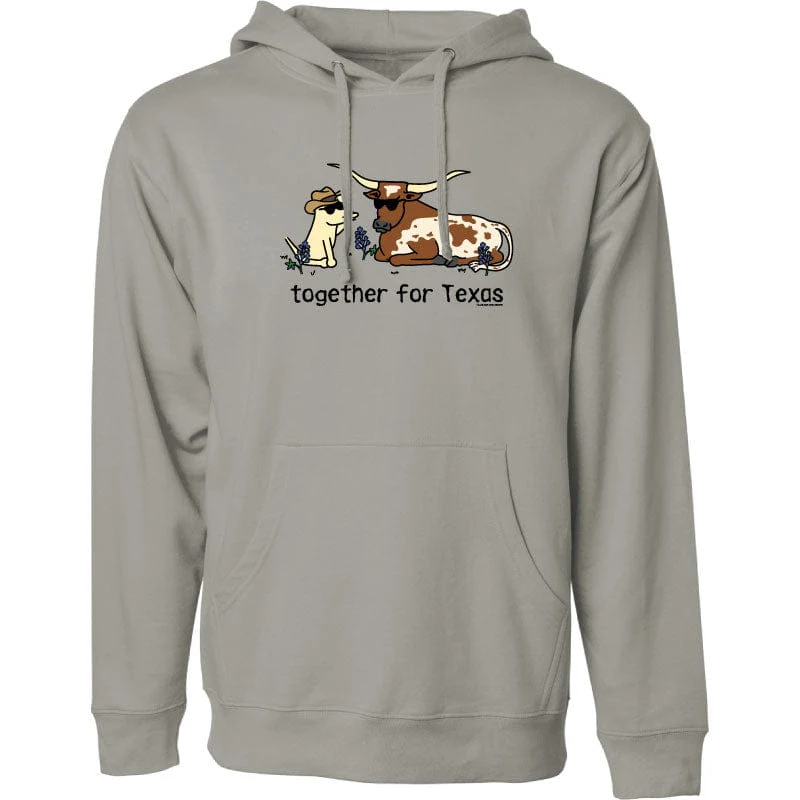 Together For Texas - Sweatshirt Pullover Hoodie - Image 3