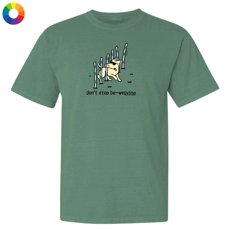 Don't Stop Be Weaving - Classic Tee - Image 3