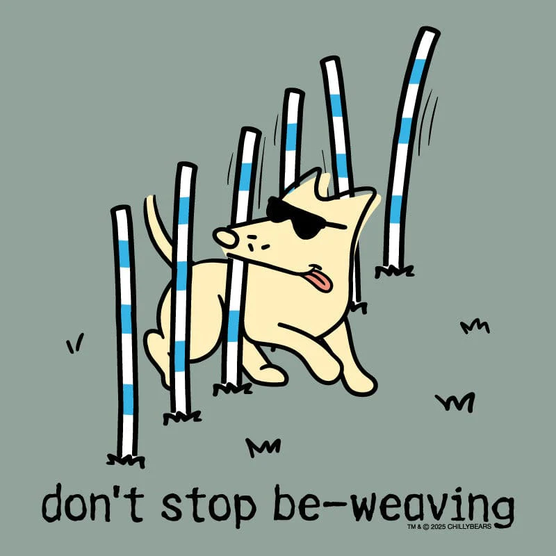 Don't Stop Be Weaving - Sweatshirt Pullover Hoodie - Image 2