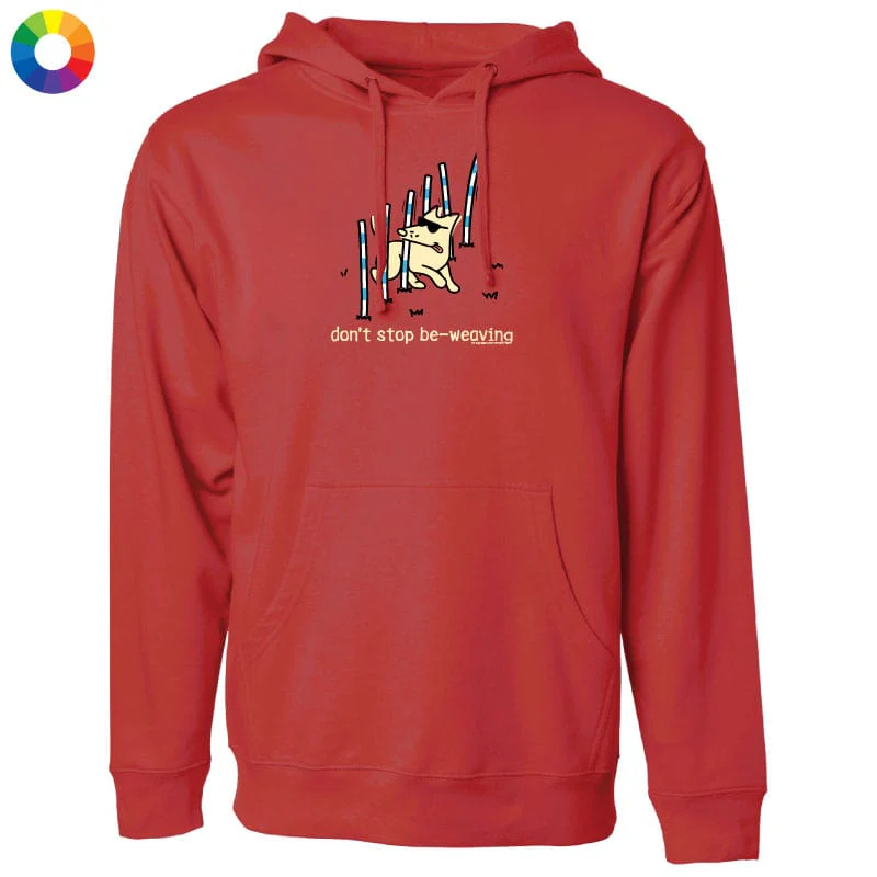 Don't Stop Be Weaving - Sweatshirt Pullover Hoodie - Image 3