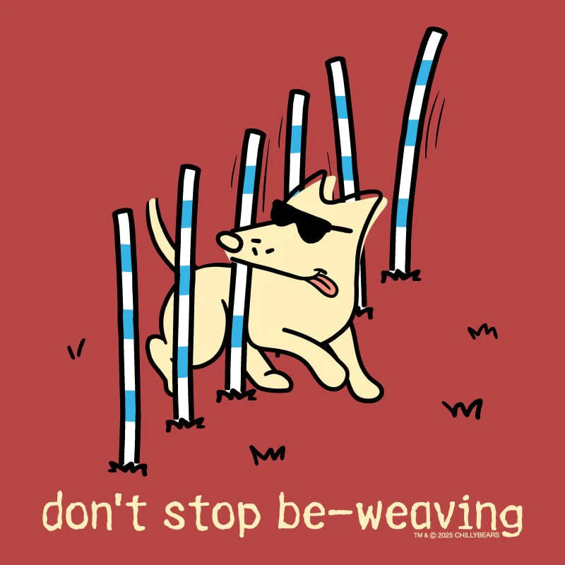 Don't Stop Be Weaving - Sweatshirt Pullover Hoodie - Image 4