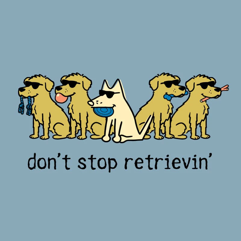Don't Stop Retrievin - Classic Long-Sleeve T-Shirt - Image 2