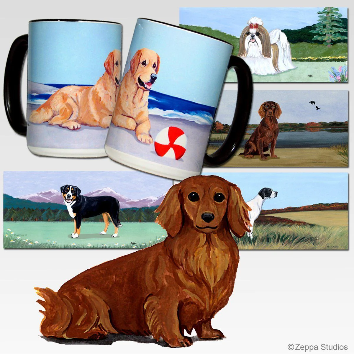 Dachshund  Scenic Mug - Image 4