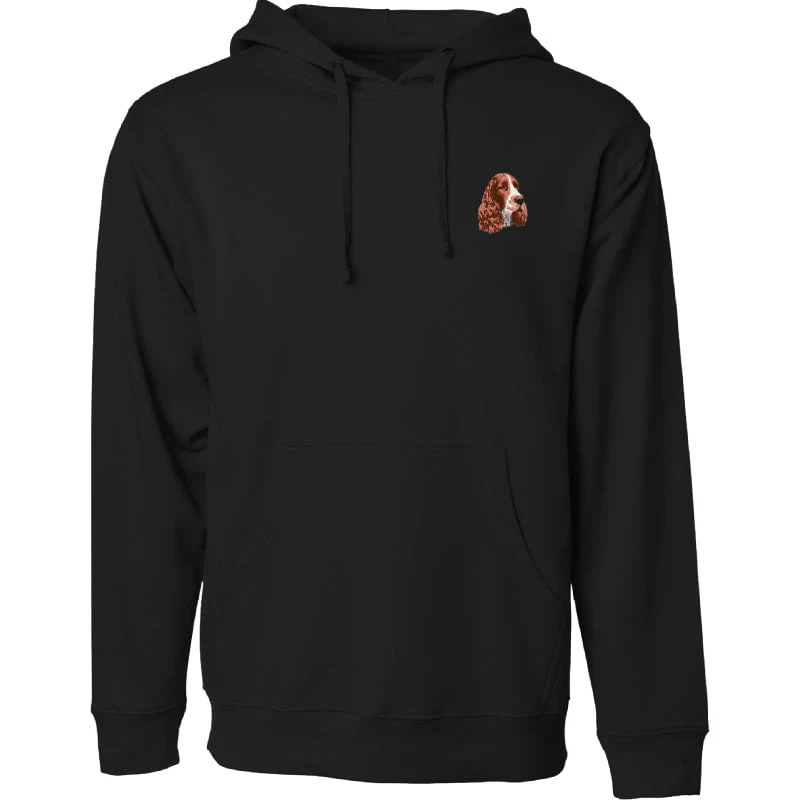English Springer Spaniel Embroidered Sweatshirt Hoodie