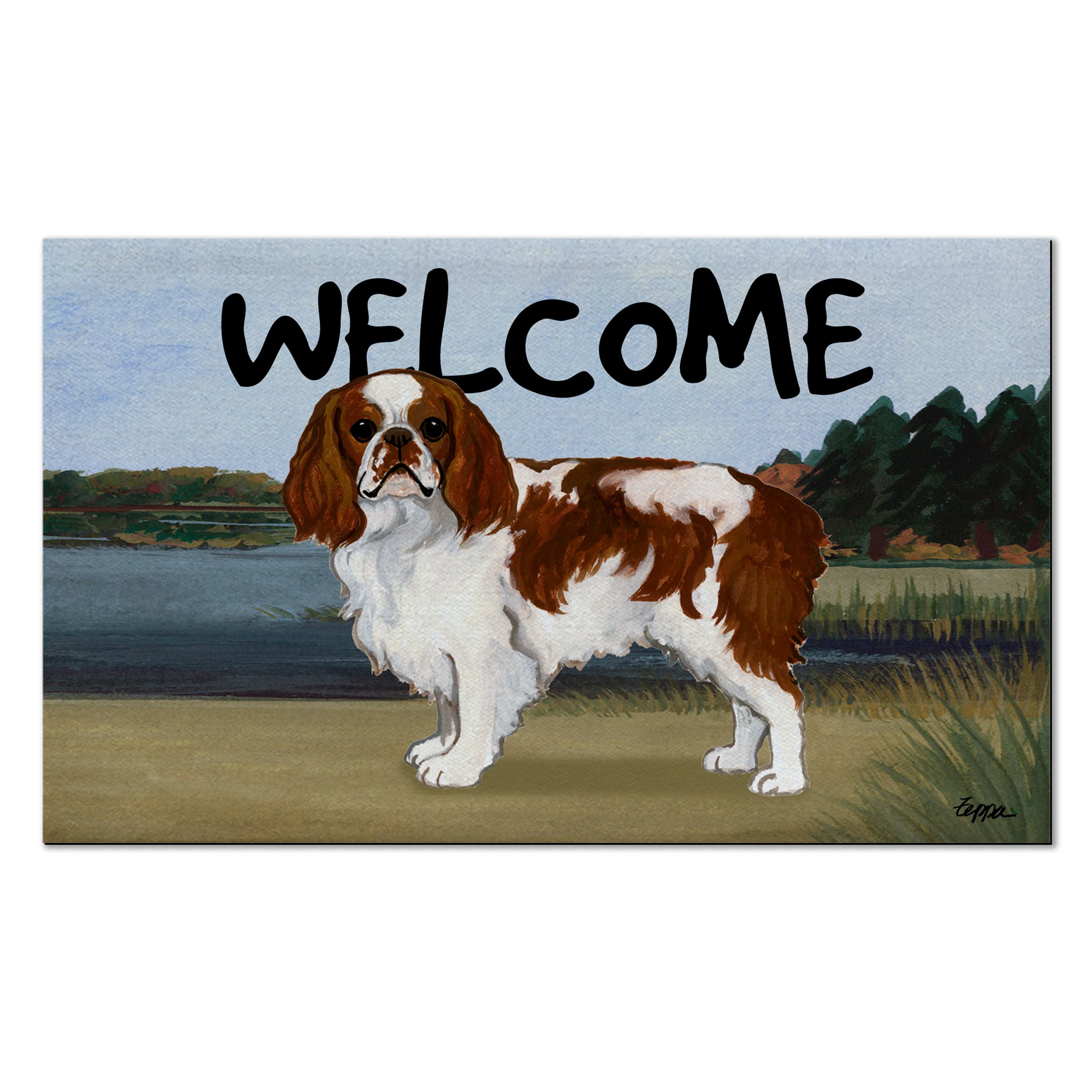 English Toy Spaniel Welcome Mat - Image 7