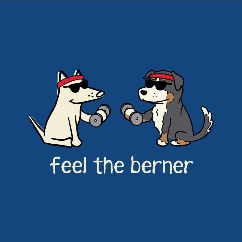 Feel The Berner - Ladies T-Shirt V-Neck - Image 2