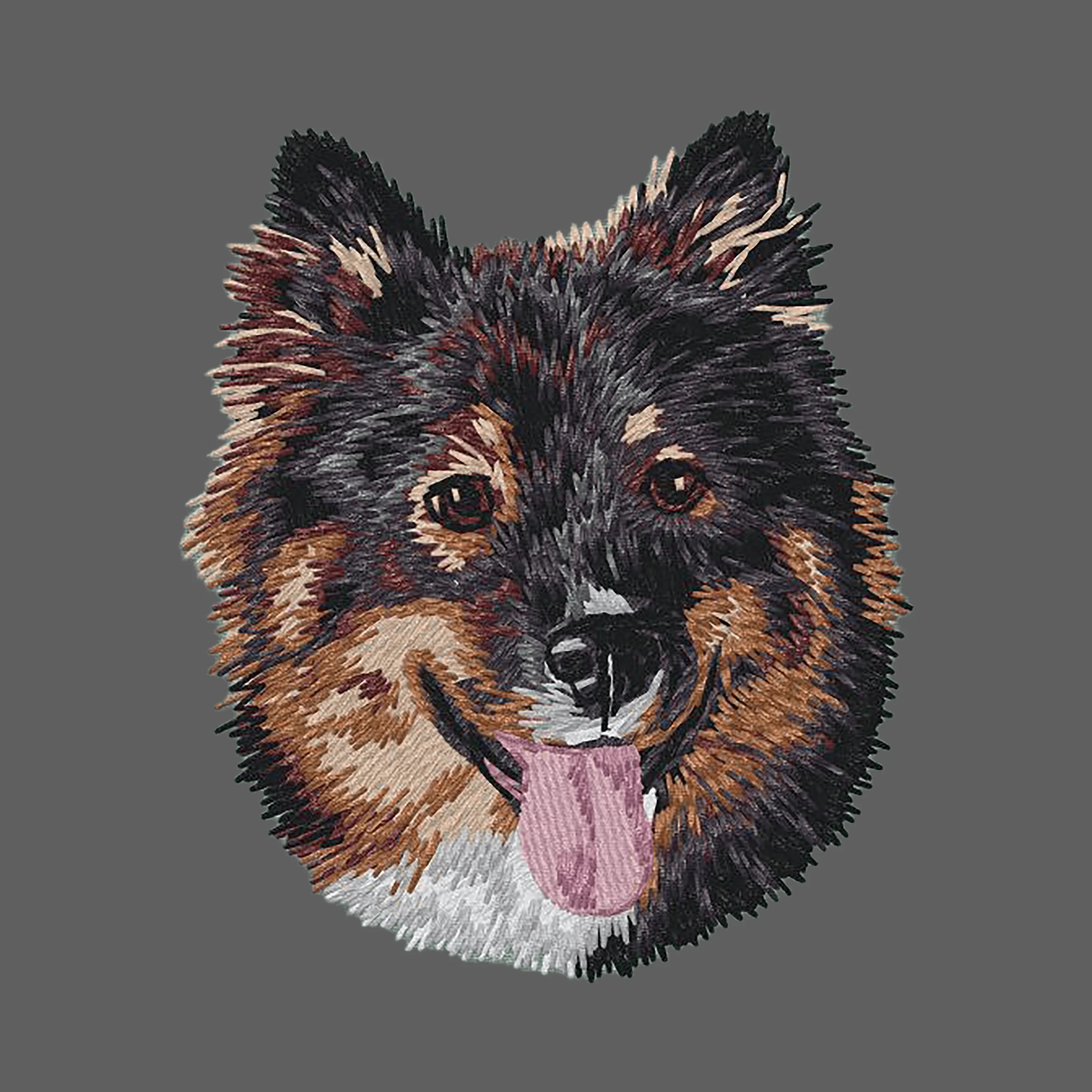 Finnish Lapphund Embroidered Women's Fleece Jacket - Image 2