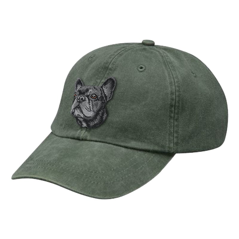 French Bulldog Embroidered Baseball Cap - Image 7