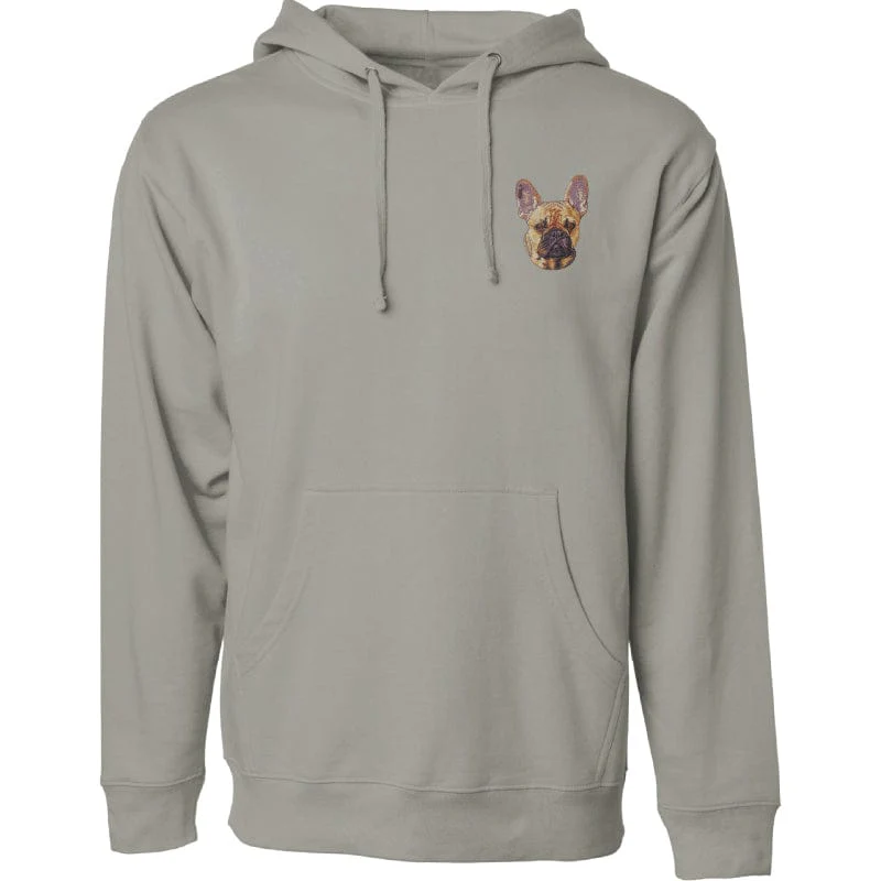 French Bulldog Embroidered Sweatshirt Hoodie - Image 15