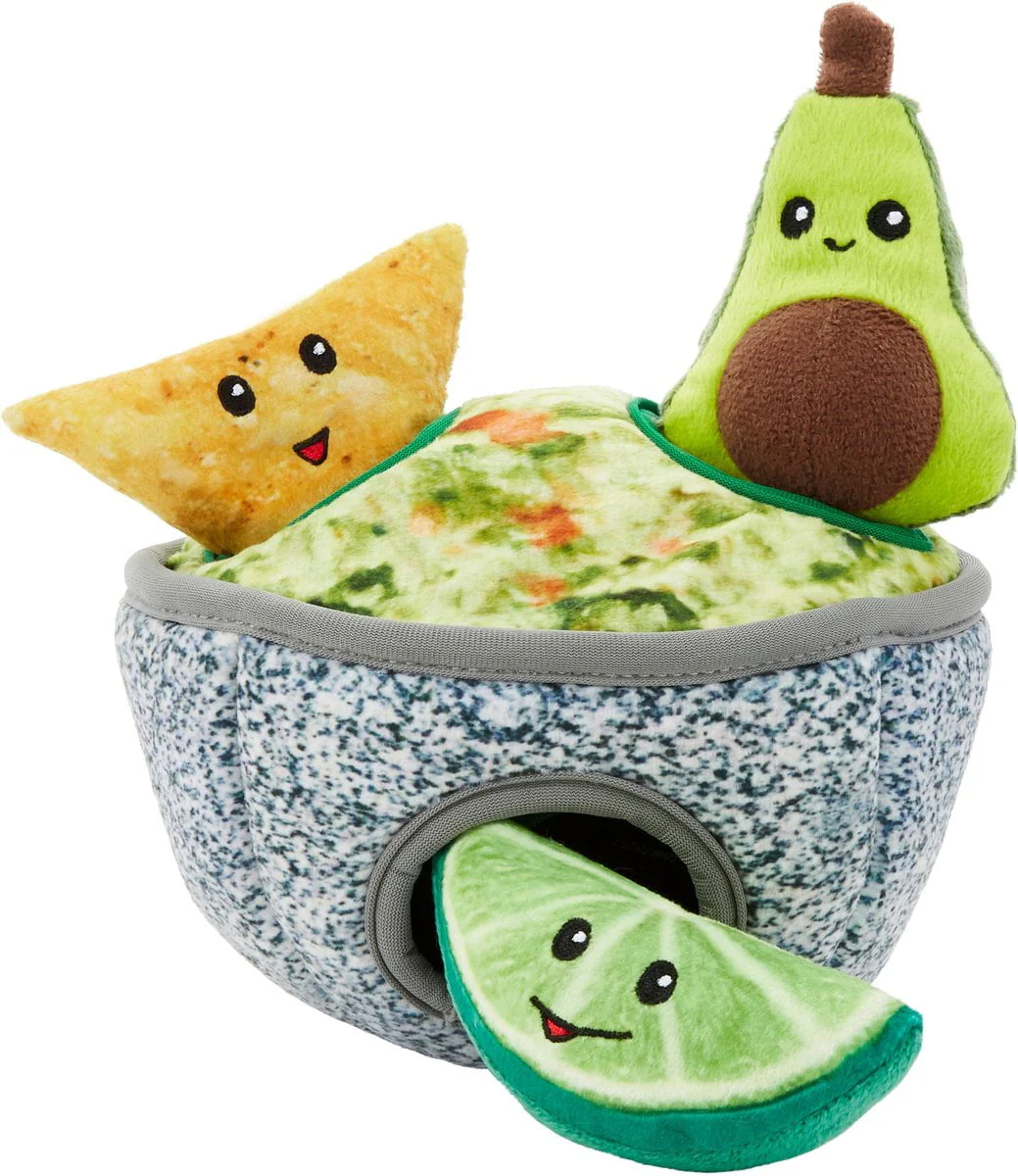Frisco Guacamole Hide & Seek Puzzle Plush Squeaky Dog Toy, Small - Image 2