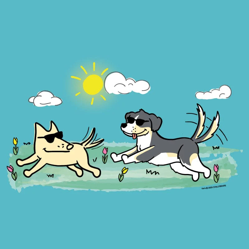Frolicking Friends - Sweatshirt Pullover Hoodie - Image 2