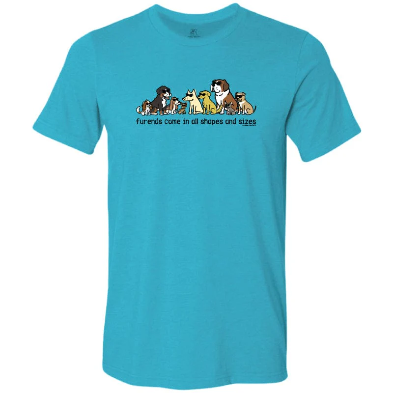Furends Come in All Shapes and Sizes - Lightweight Tee - Image 3