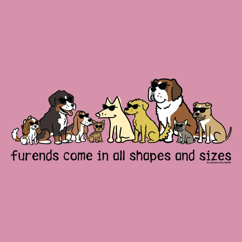 Furends Come in All Shapes and Sizes - Sweatshirt Pullover Hoodie - Image 4