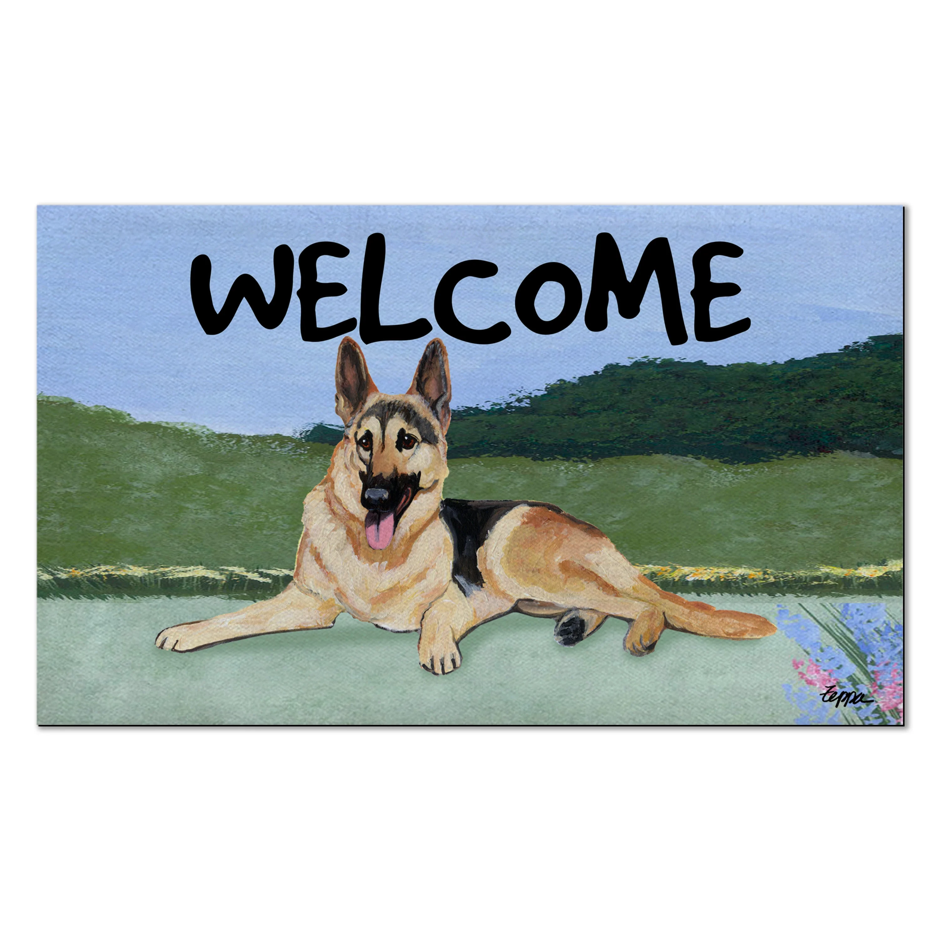 German Shepherd Dog Welcome Mat - Image 5