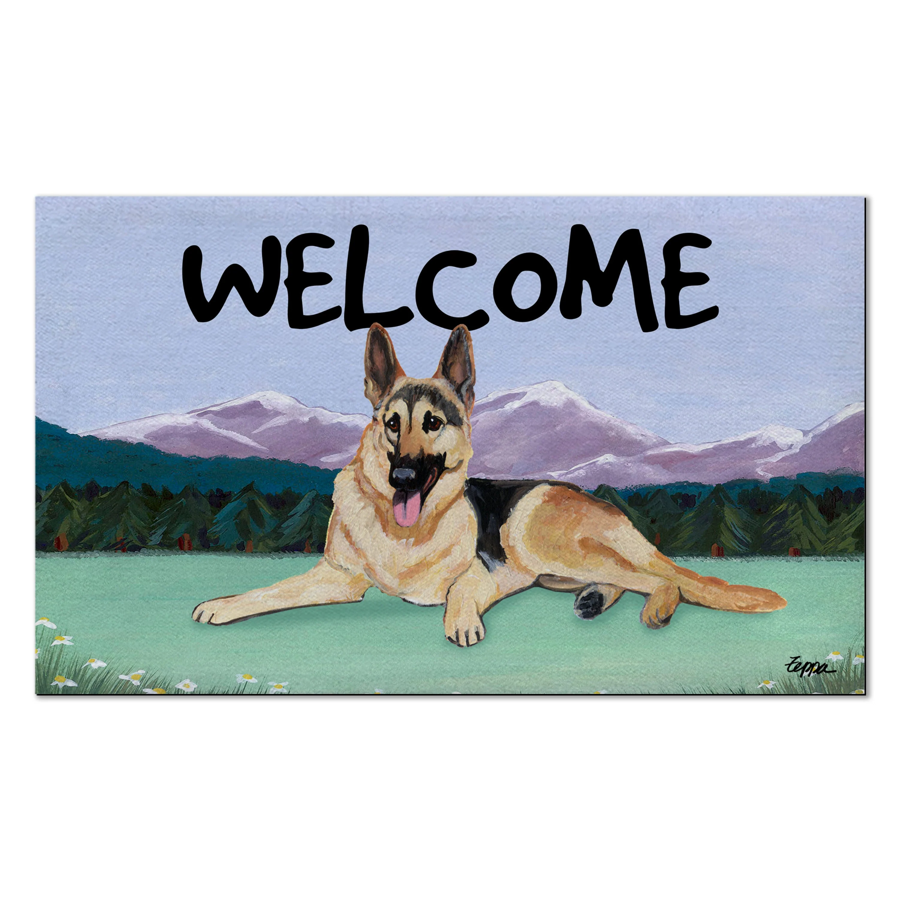 German Shepherd Dog Welcome Mat - Image 6