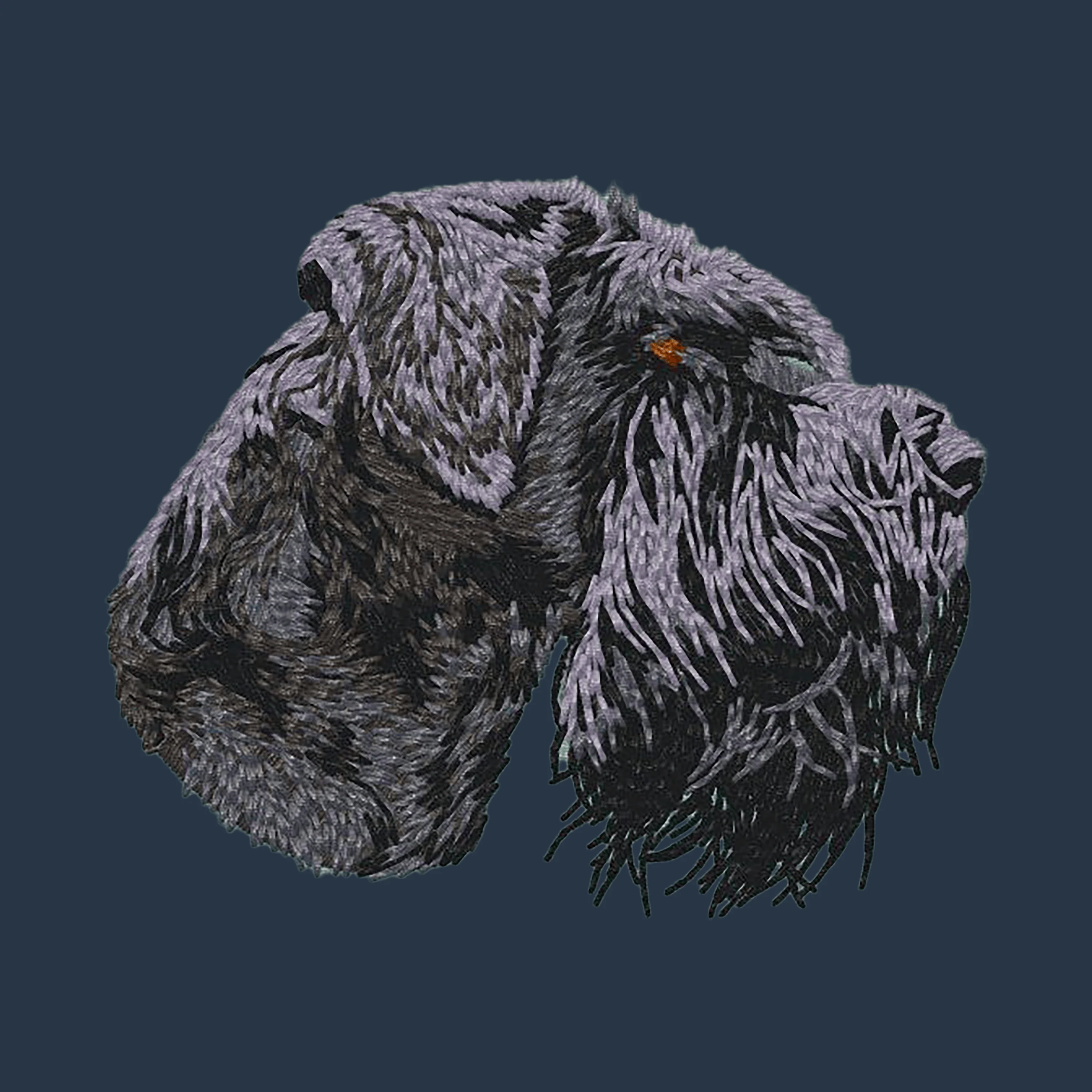 Giant Schnauzer Embroidered Wearable Blanket - Image 4