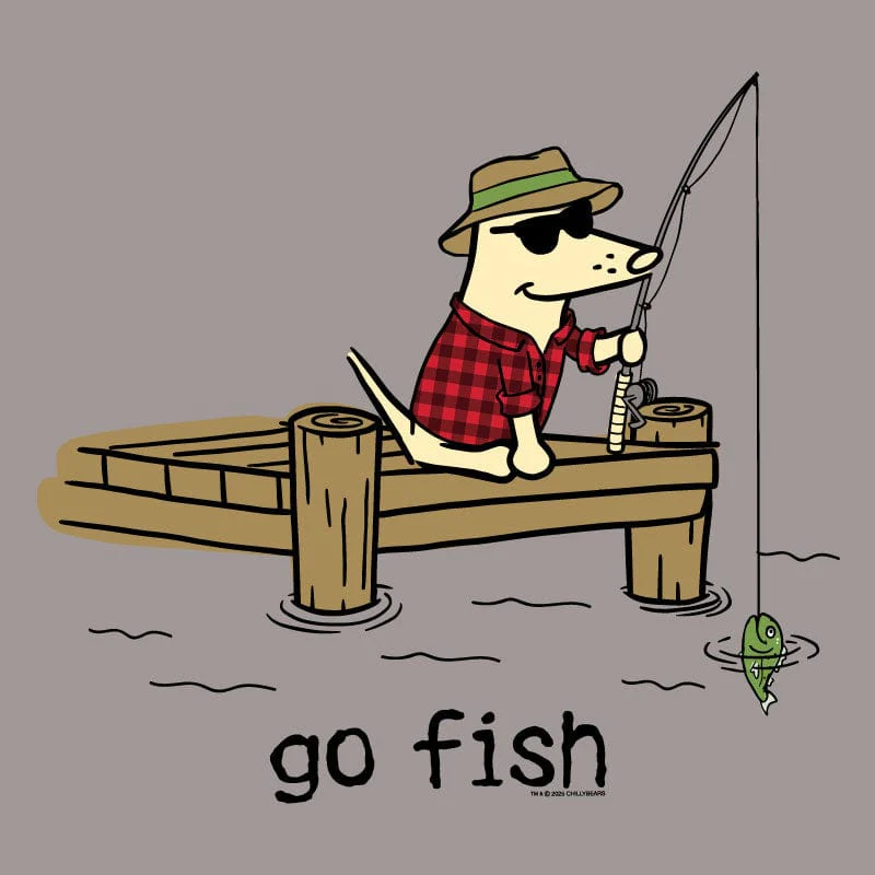 Go Fish - Ladies Curvy V-Neck Tee - Image 2