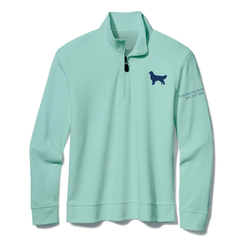 Golden Retriever Embroidered AKC Quarter Zip - Image 4