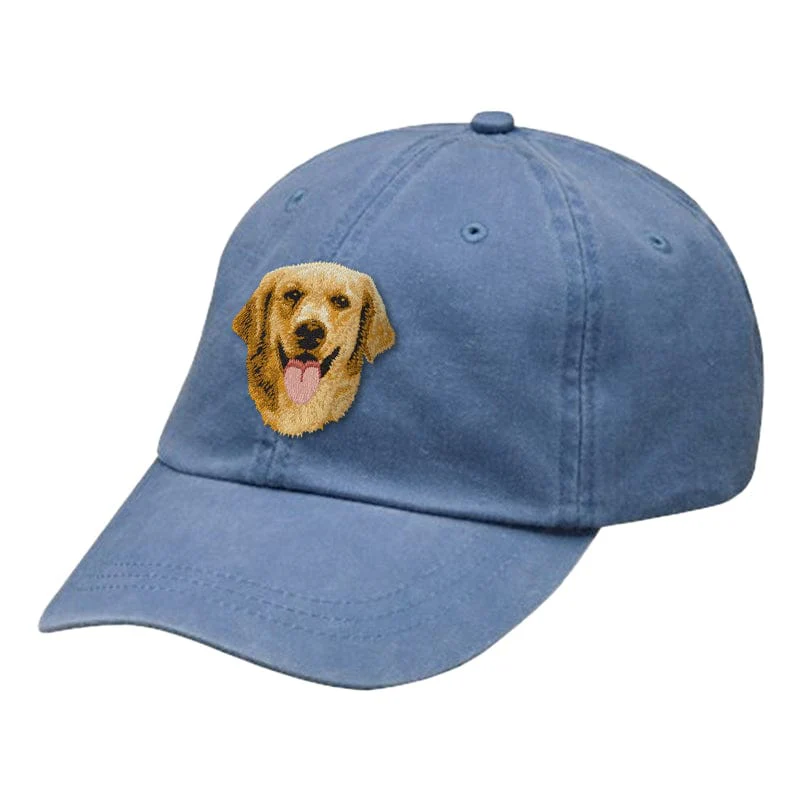 Golden Retriever Embroidered Baseball Cap - Image 5