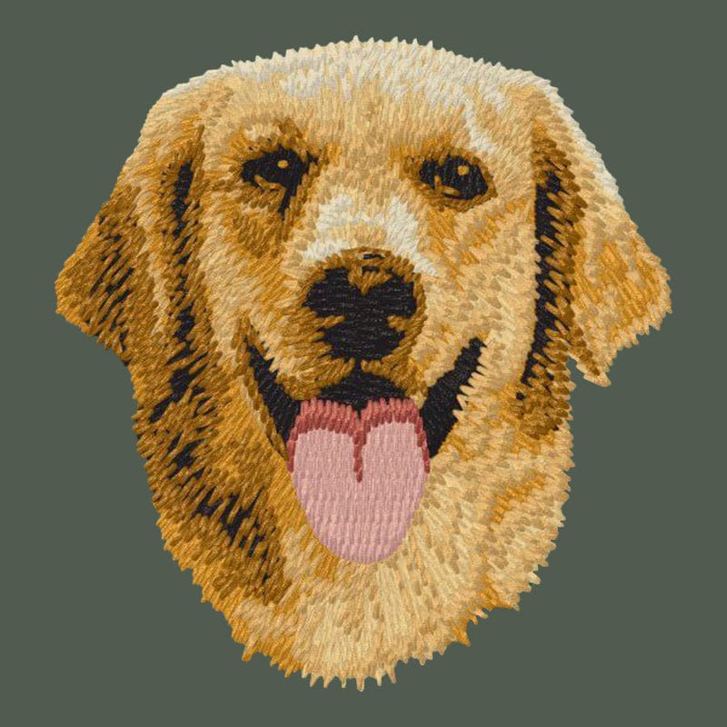 Golden Retriever Embroidered Baseball Cap - Image 8