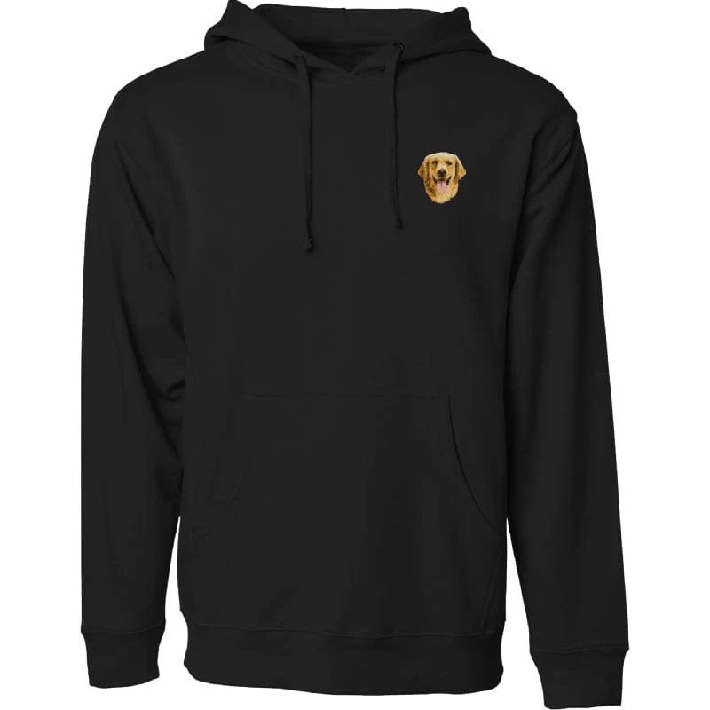 Golden Retriever Embroidered Sweatshirt Hoodie - Image 5