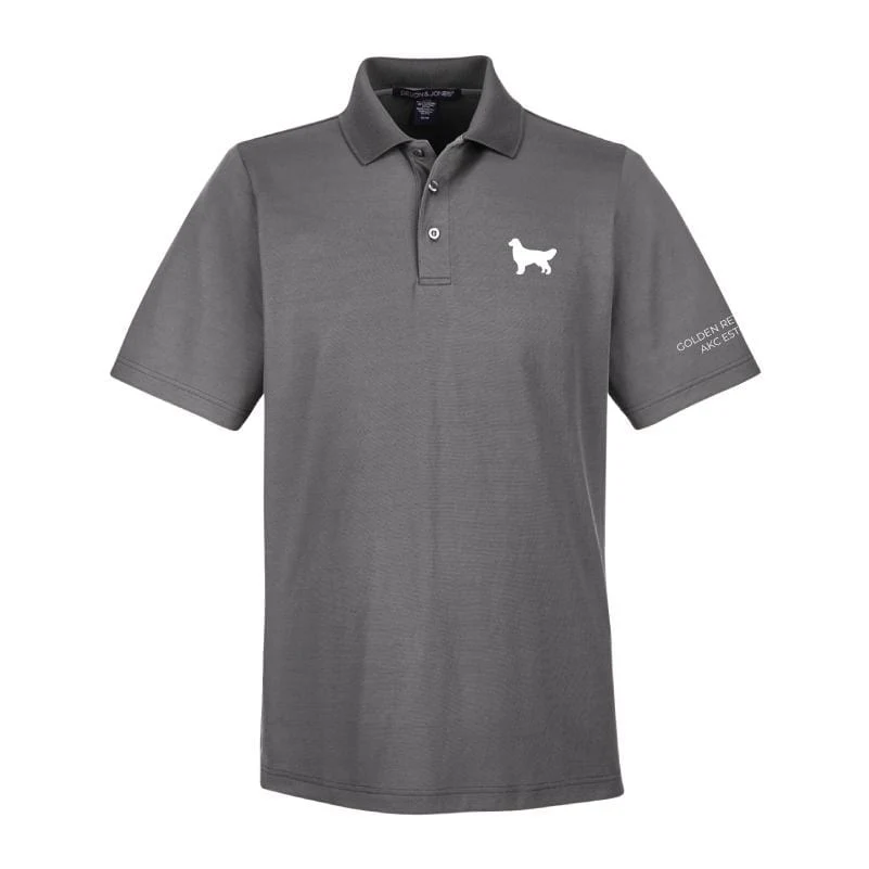 Golden Retriever Embroidered AKC Men's Polo - Image 7