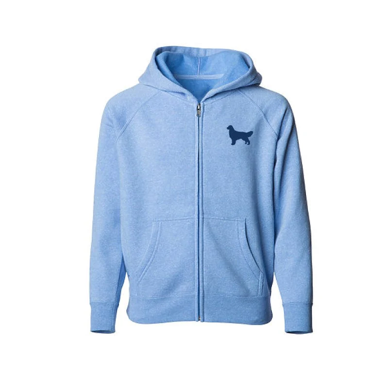 Golden Retriever Toddler Full Zip Sweatshirt