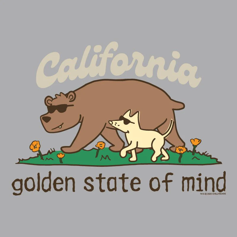 Golden State of Mind -  Baseball T-Shirt - Image 2