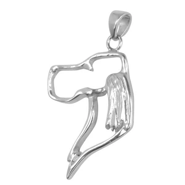 Gordon Setter Sterling Silver Cut Out Pendants - Image 2