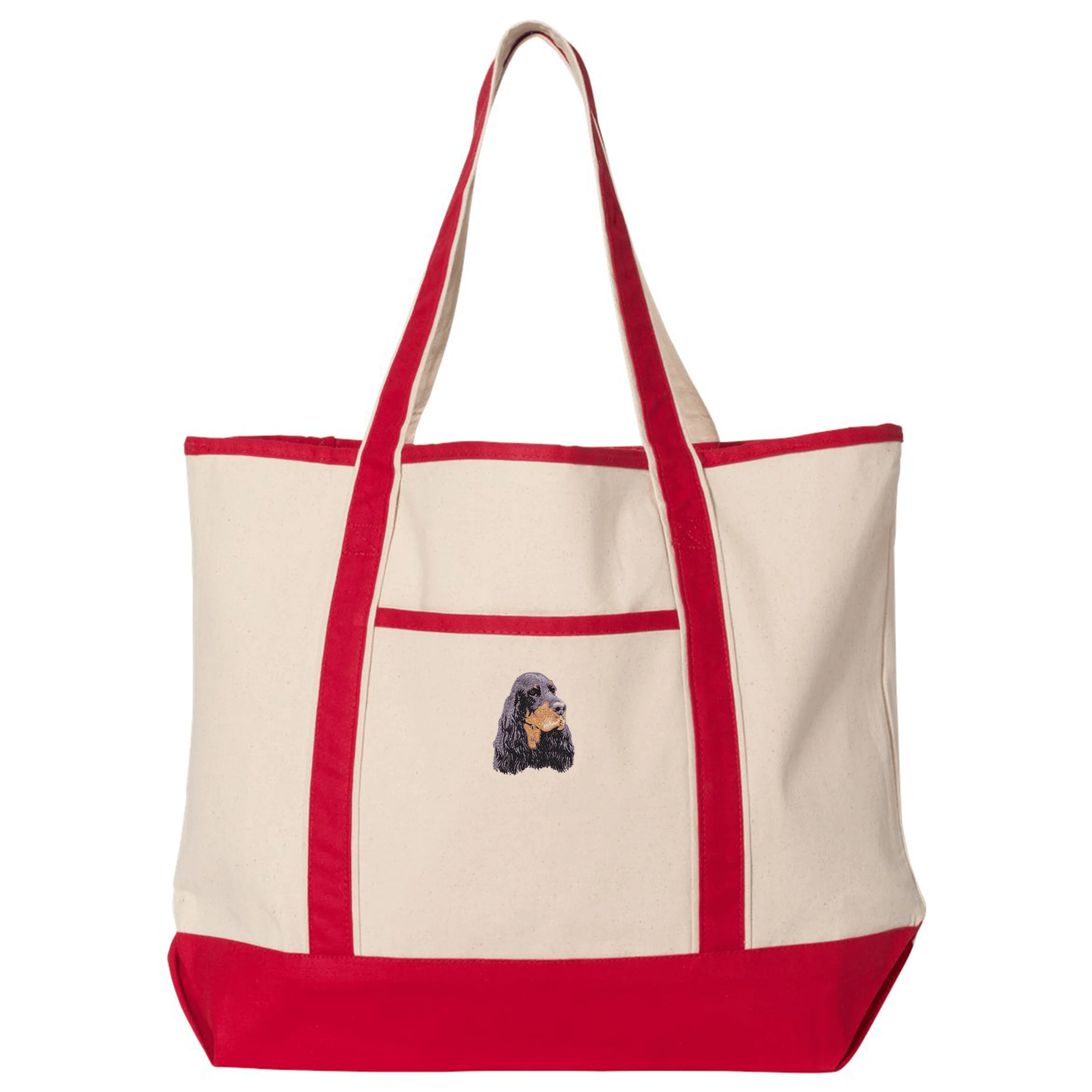Gordon Setter Embroidered Tote - Image 3