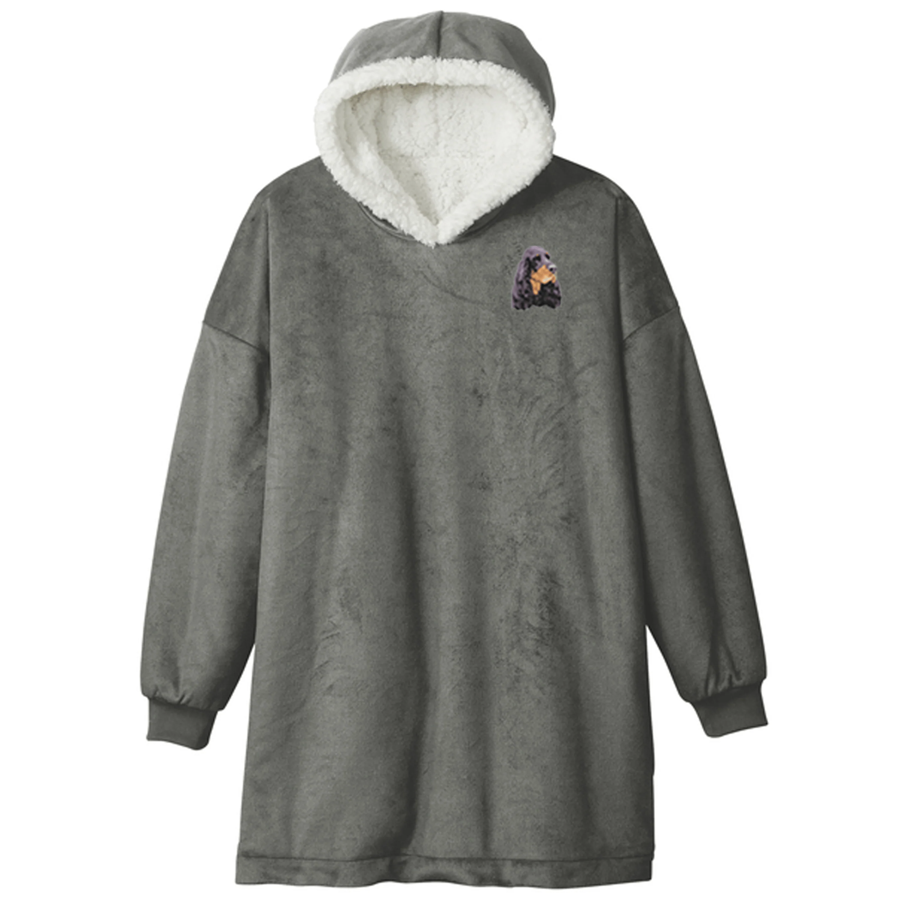 Gordon Setter Embroidered Wearable Blanket - Image 5