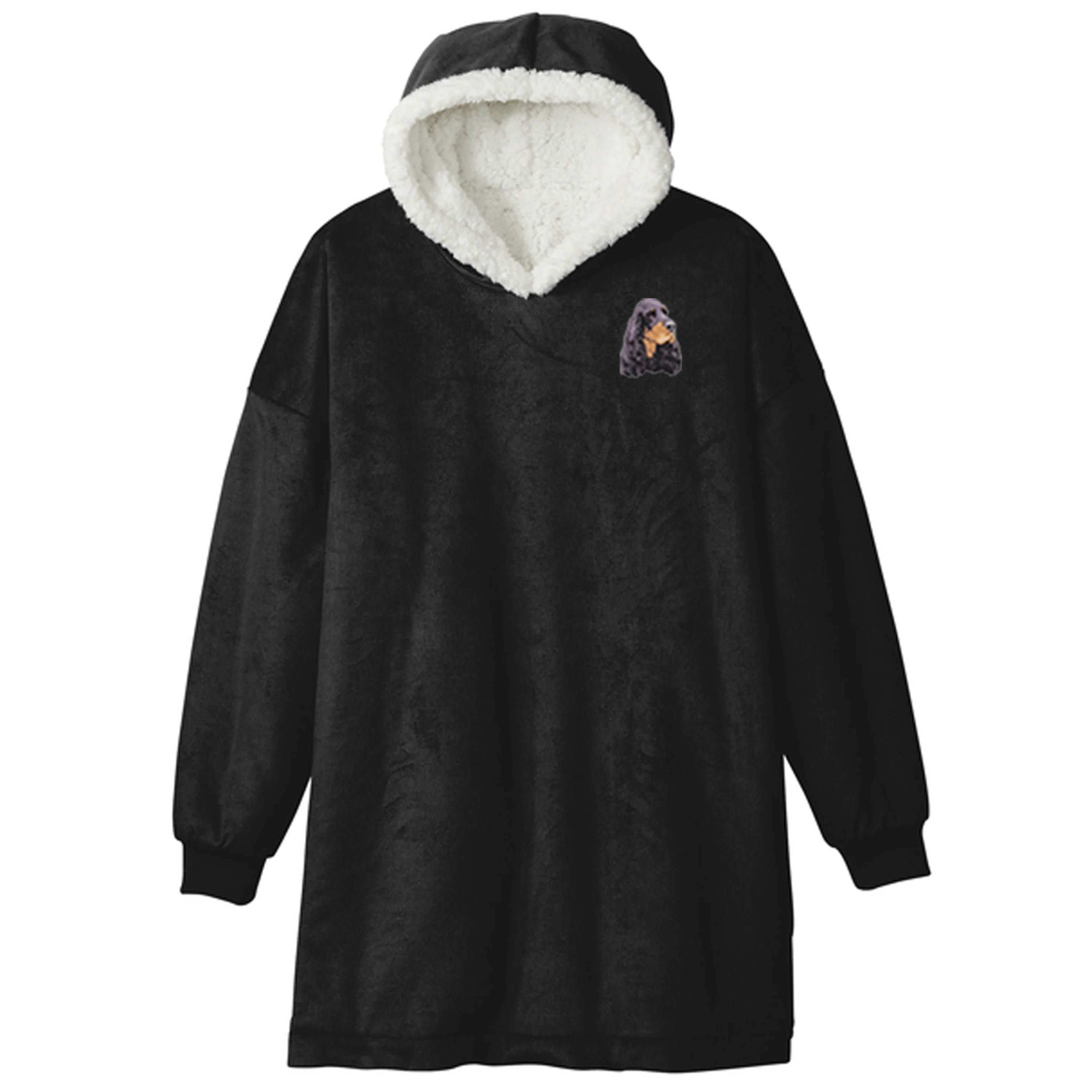 Gordon Setter Embroidered Wearable Blanket - Image 7