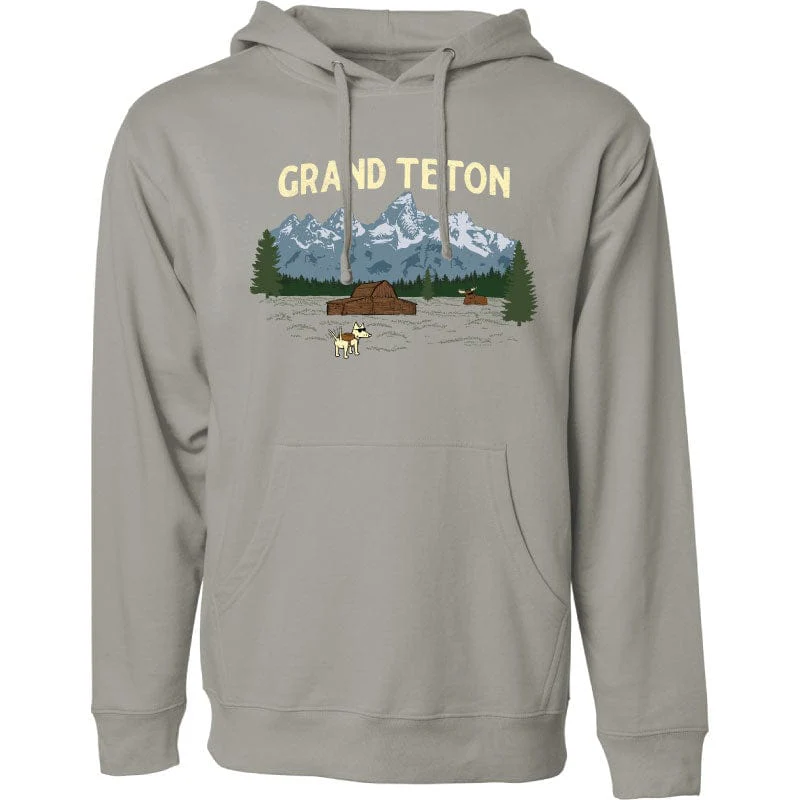 Grand Teton - Sweatshirt Pullover Hoodie - Image 3