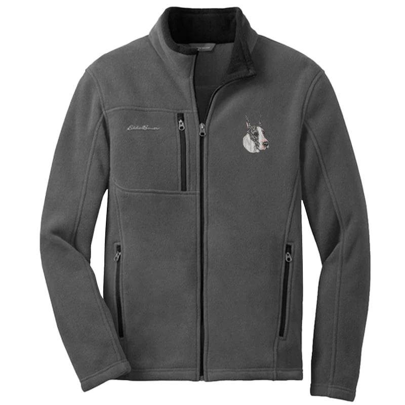 Great Dane Embroidered Men's Fleece Jacket - Image 7