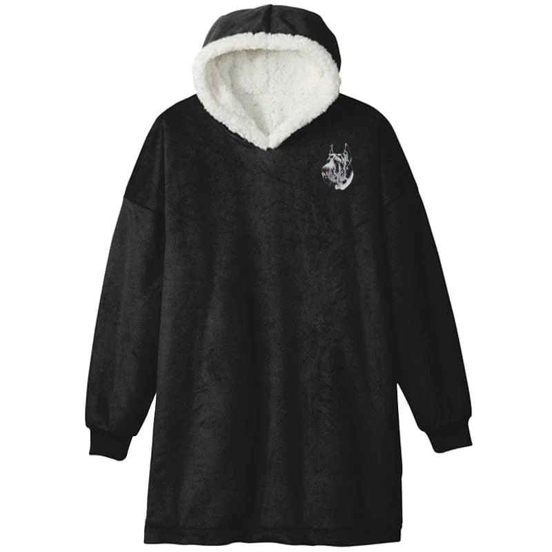 Great Dane Embroidered Wearable Blanket - Image 9