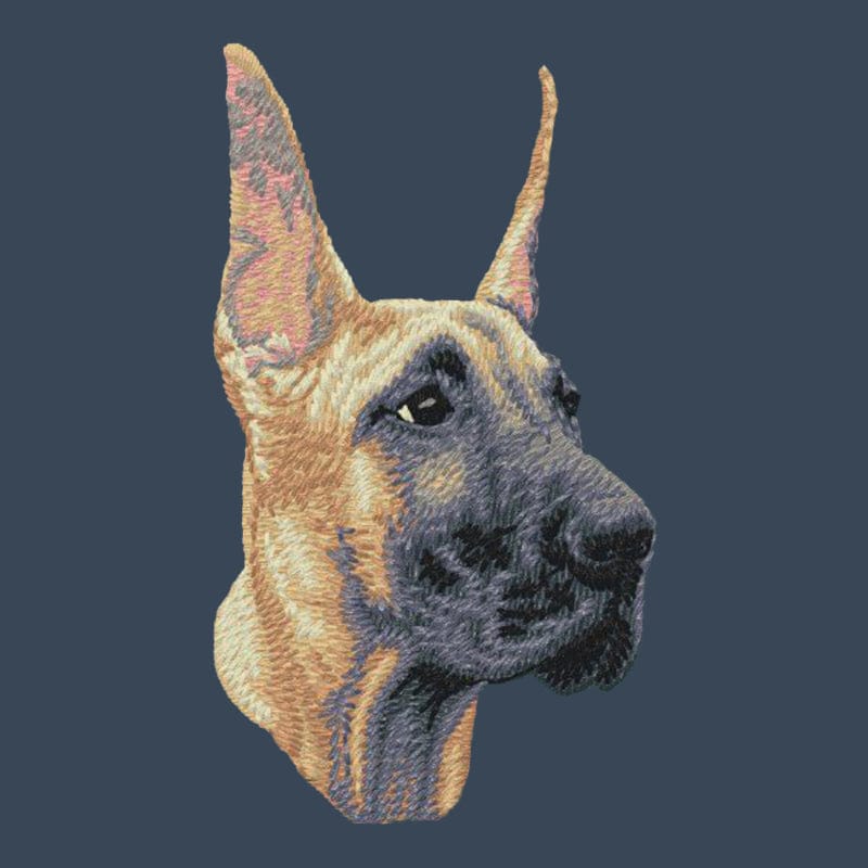 Great Dane Embroidered Women's Denim Shirt - Image 8