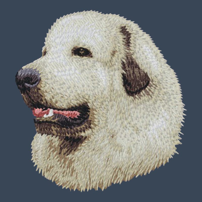 Great Pyrenees Embroidered Women's Denim Shirt - Image 4