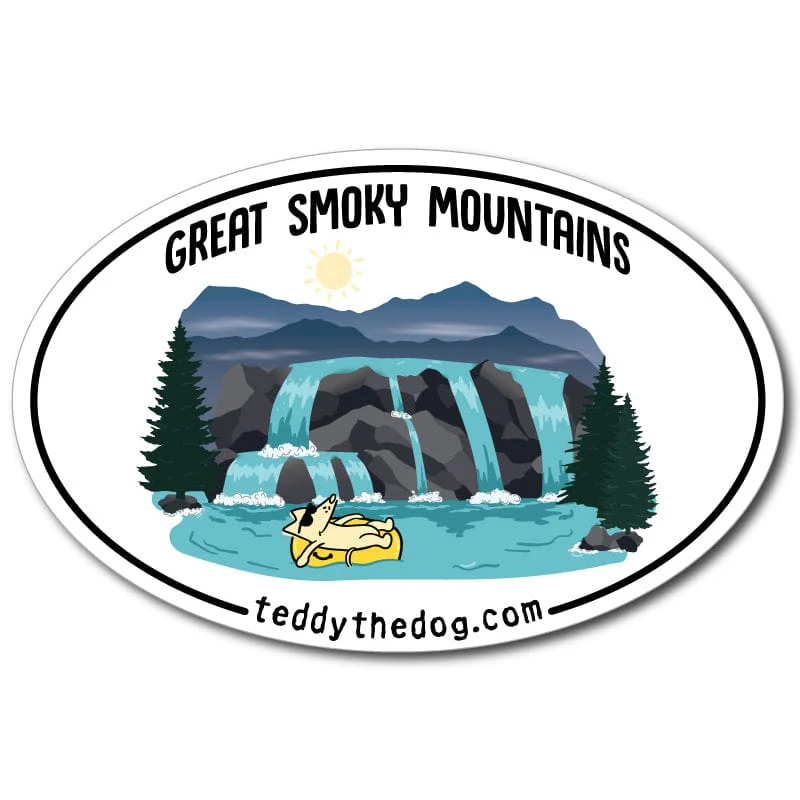 Great Smoky Mountains - Car Magnet