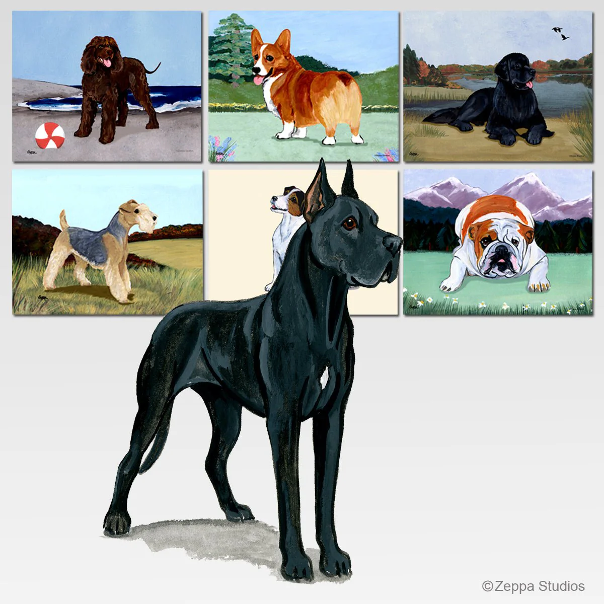Great Dane Scenic Cutting Board - Image 2