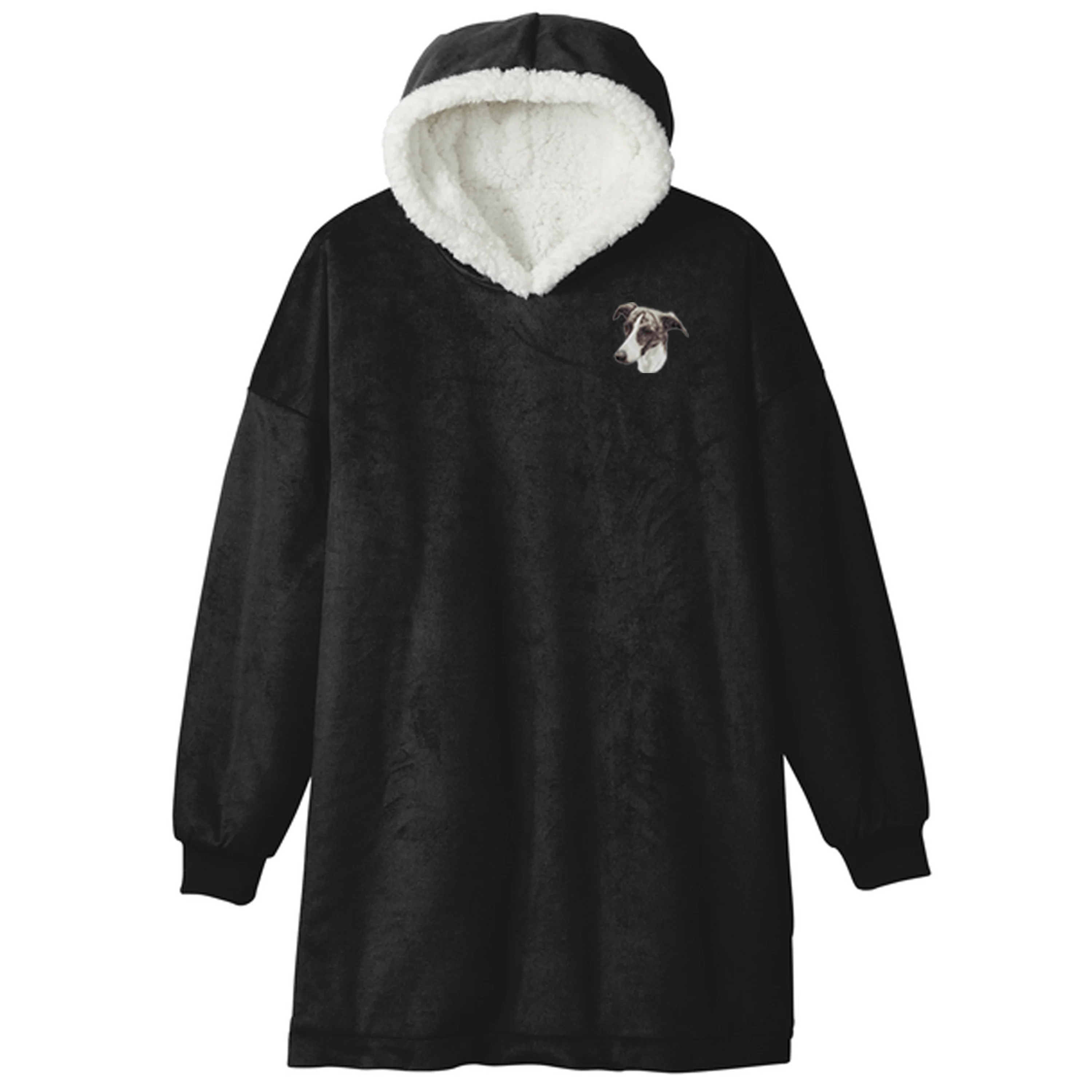 Greyhound Embroidered Wearable Blanket