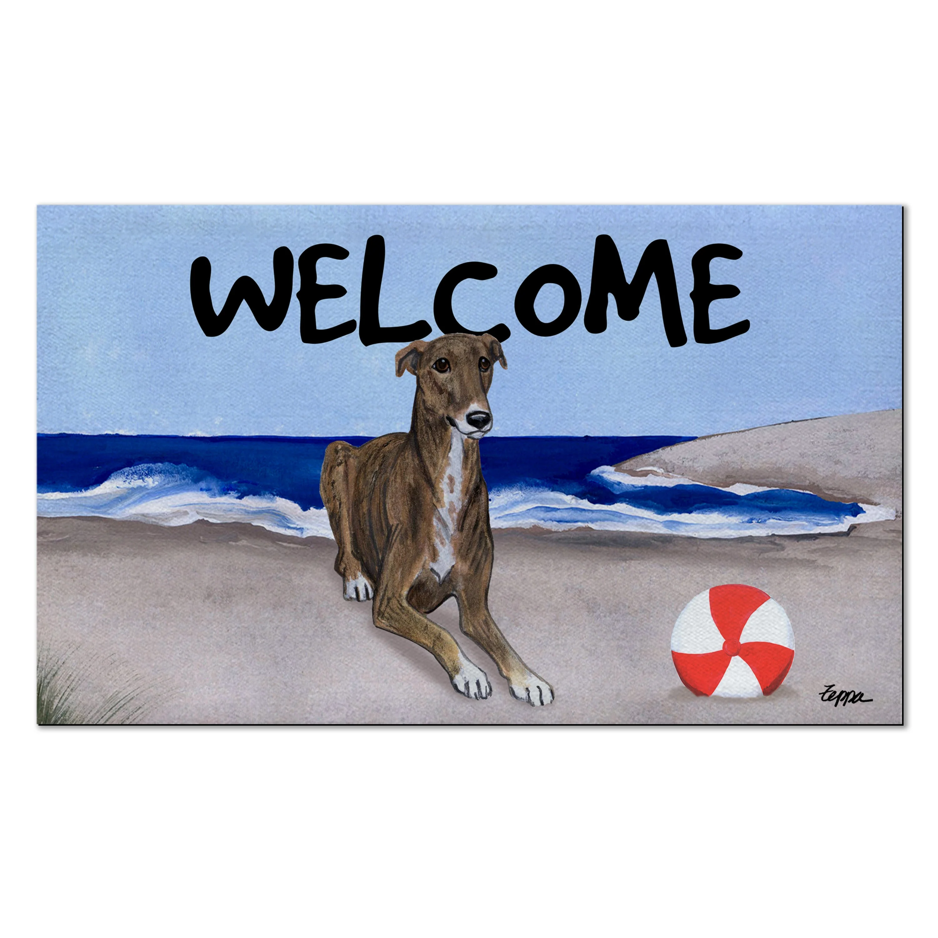 Greyhound Welcome Mat - Image 2