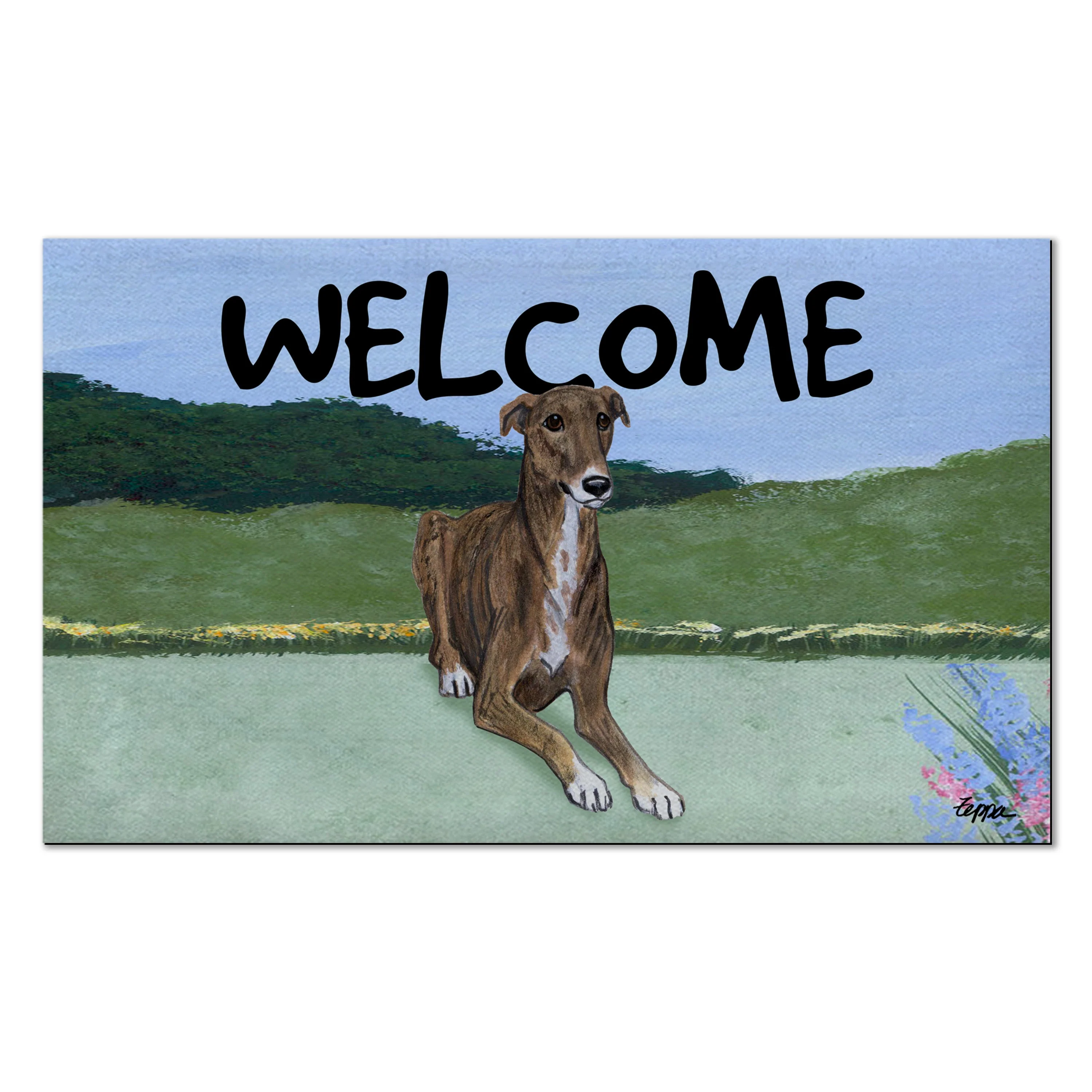 Greyhound Welcome Mat - Image 3