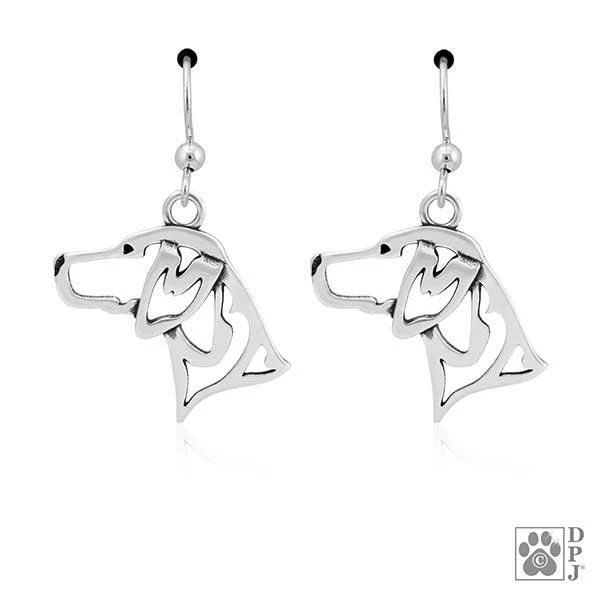 German Shorthaired Pointer, Head, Earring